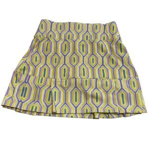 EUC Sigfried Olson Golf & tennis colorful skirt skort e shorts sz XS